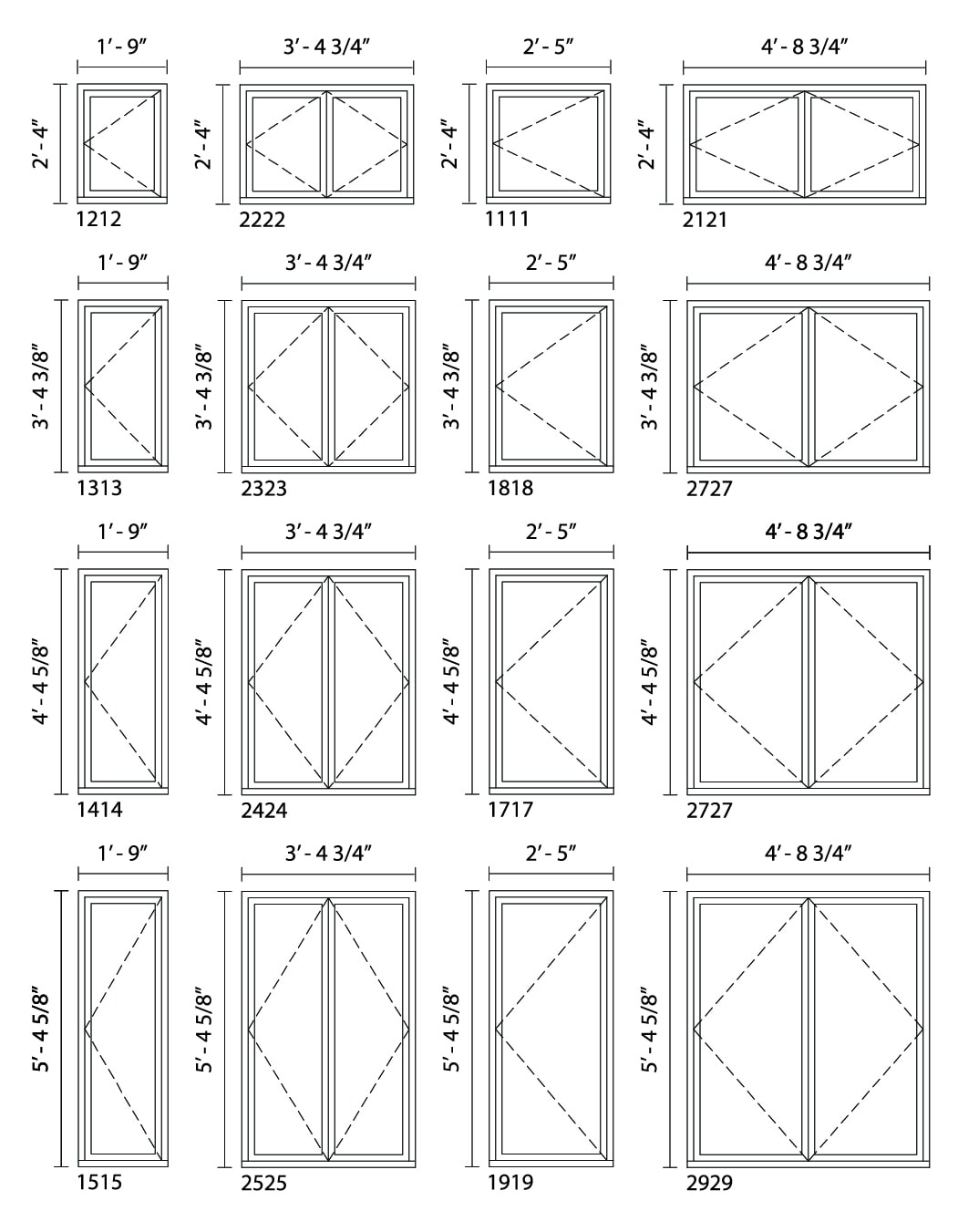 Standard Casement Windows - Deck House Windows and Doors