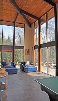 Custom Fixed Glass Windows - Deck House Windows and Doors