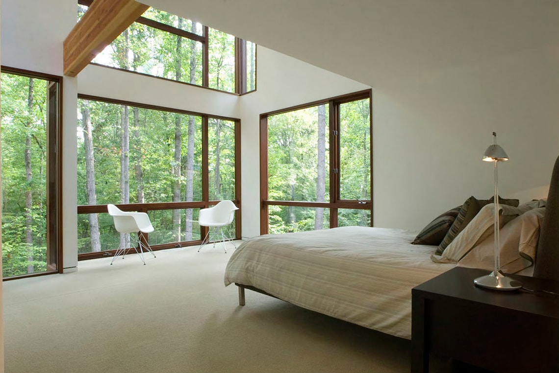 Custom Fixed Glass Windows - Deck House Windows and Doors