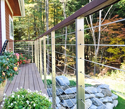 Cable-Rail - Acorn Deck House