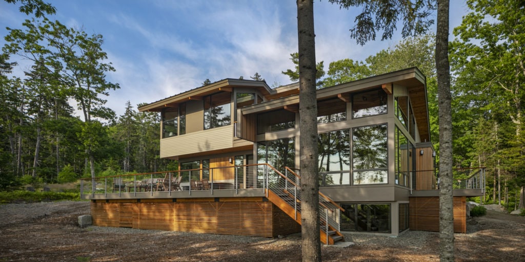 AcornDeckHousemoderncustomprefabHeadlandExterior Back2 Acorn