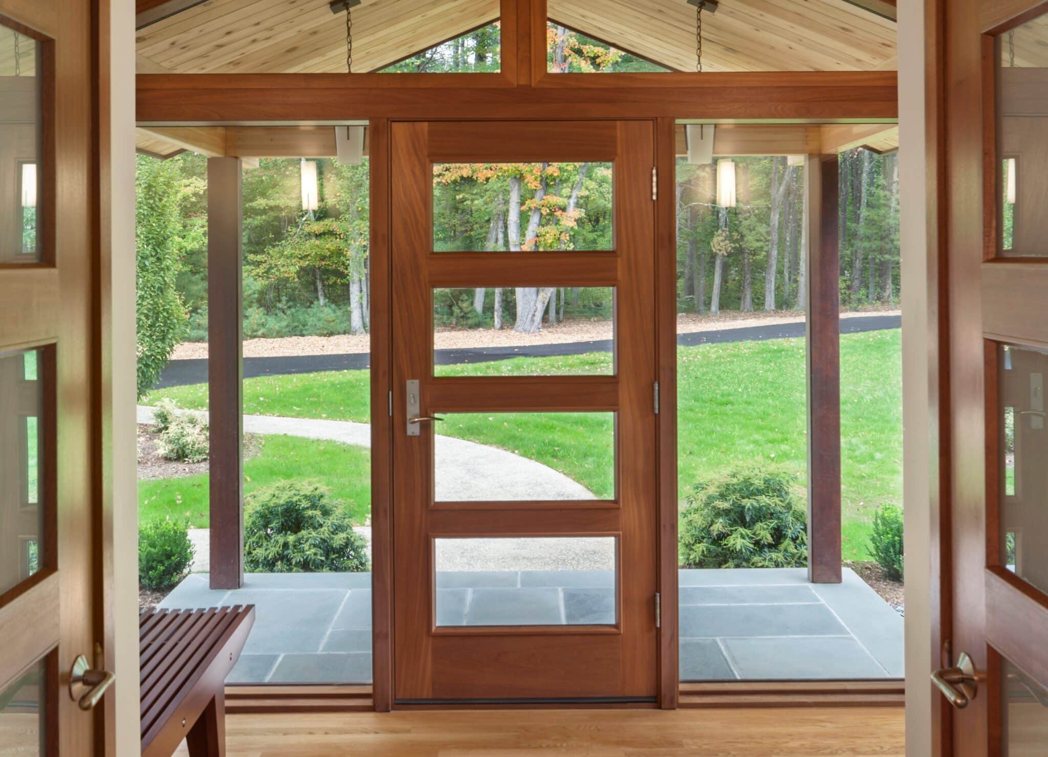 4Lite Glass Door Acorn Deck House