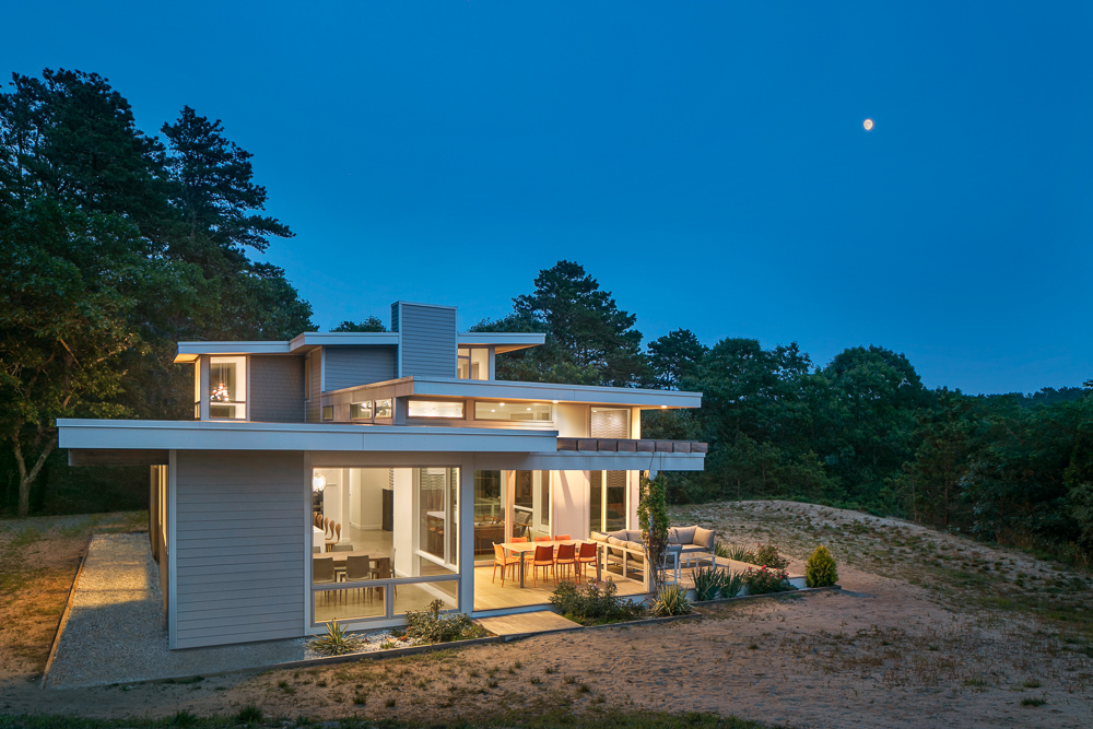 Modern house design, custom home builder